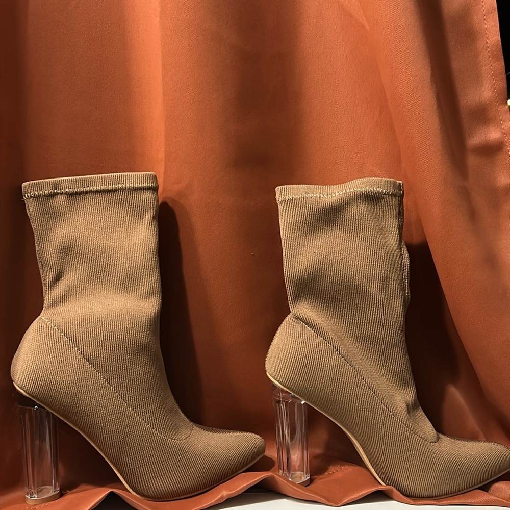 Fashion Nova Perplex Heel Bootie